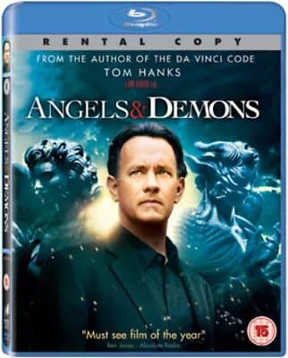 Angels and Demons (2009) Tom Hanks, Howard (DIR) cert 15 Blu-Ray Pre-Owned