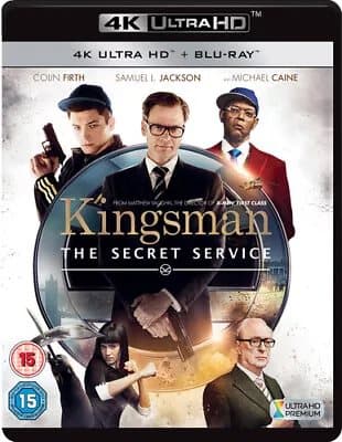 Kingsman: The Secret Service  (2016) Samuel L. Jackson, Vaughn (DIR) Blu-Ray Pre-Owned