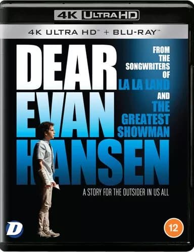 Dear Evan Hansen  (2022) Ben Platt, Chbosky (DIR) cert 12 2 discs Blu-Ray Pre-Owned