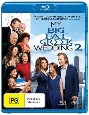 My Big Fat Greek Wedding 2  (2016) Nia Vardalos, Jones (DIR)  Blu-Ray Pre-Owned