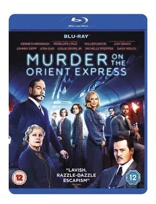 Murder On the Orient Express (2018) Kenneth Branagh cert 12 Blu-Ray Pre-Owned