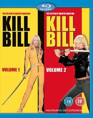 Kill Bill: Volumes 1 and 2 (2008) Uma Thurman, Tarantino (DIR) cert 18 Blu-Ray Pre-Owned