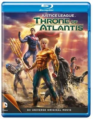 Justice League: Throne of Atlantis (2015) Ethan Spaulding cert 15 Blu-Ray Pre-Owned