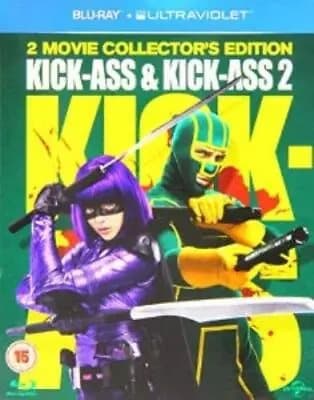 Kick-Ass/Kick-Ass 2 (2013) Nicolas Cage, Wadlow (DIR) cert 15 2 discs Blu-Ray Pre-Owned