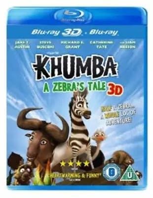 Khumba: A Zebra’s Tale (2014) Anthony Silverston cert U Blu-Ray Pre-Owned