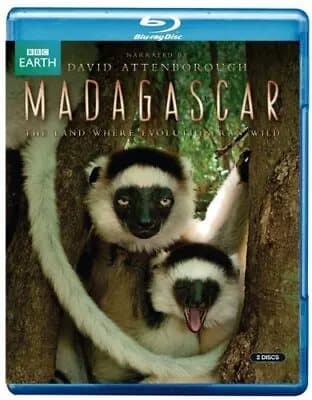Madagascar  (2011) David Attenborough cert E 2 discs  Blu-Ray Pre-Owned