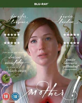 mother!  (2018) Jennifer Lawrence, Aronofsky (DIR) cert 18  Blu-Ray Pre-Owned