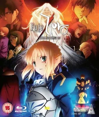 Fate/zero: Collection 2  (2014) Ei Aoki cert 15 2 discs  Blu-Ray Pre-Owned