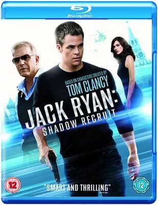 Jack Ryan: Shadow Recruit  (2014) Chris Pine, Branagh (DIR) cert 12 Blu-Ray Pre-Owned