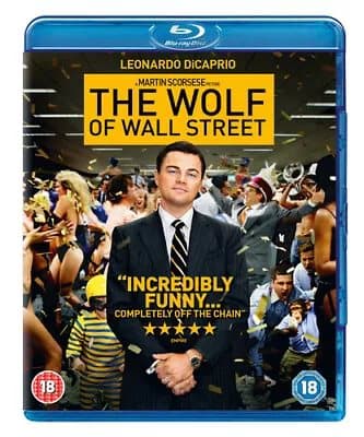 The Wolf of Wall Street (2014) Leonardo DiCaprio, Scorsese (DIR) cert Blu-Ray Pre-Owned