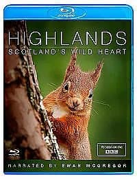 Highlands - Scotland’s Wild Heart (2016) Ewan McGregor cert E Blu-Ray Pre-Owned