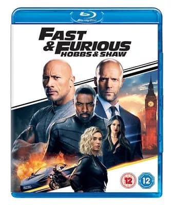 Fast & Furious Presents: Hobbs & Shaw (2019) Dwayne Johnson, Leitch Blu-Ray Pre-Owned