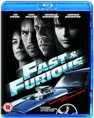 Fast & Furious (2009) Vin Diesel, Lin (DIR) cert 12 2 discs Blu-Ray Pre-Owned