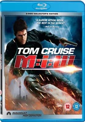 Mission: Impossible 3  (2008) Tom Cruise, Abrams (DIR) cert 12 Blu-Ray Pre-Owned