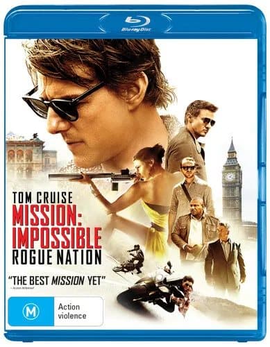 Mission: Impossible - Rogue Nation  (2015) Tom Cruise, McQuarrie (DIR) Blu-Ray Pre-Owned
