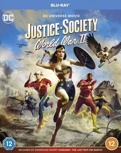 Justice Society: World War II  (2021) Jeff Wamester cert 12  Blu-Ray Pre-Owned
