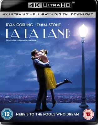 La La Land  (2017) Ryan Gosling, Chazelle (DIR) cert 12 2 discs Blu-Ray Pre-Owned