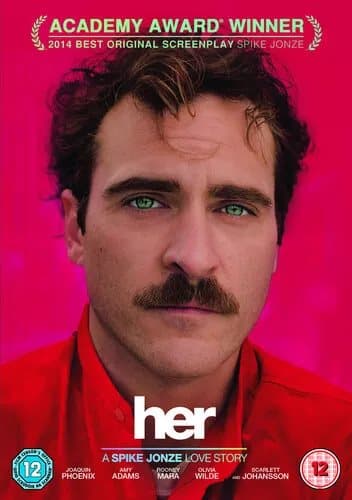 Her (2014) Joaquin Phoenix, Jonze (DIR) cert 15 Blu-Ray Pre-Owned