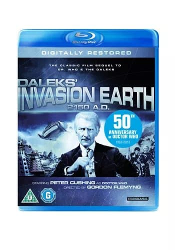 Daleks’ Invasion Earth 2150 A.D.  (2013) Peter Cushing, Flemyng (DIR) Blu-Ray Pre-Owned