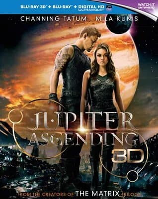 Jupiter Ascending (2015) Mila Kunis, Wachowski (DIR) cert 12 Blu-Ray Pre-Owned