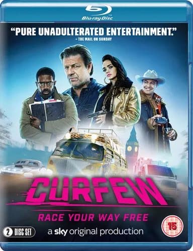 Curfew  (2019) Sean Bean cert 15 2 discs  Blu-Ray Pre-Owned
