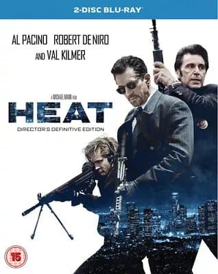 Heat (2017) Al Pacino, Mann (DIR) cert 15 2 discs Blu-Ray Pre-Owned