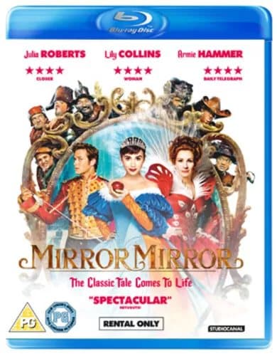 Mirror Mirror  (2012) Julia Roberts, Singh (DIR) cert PG  Blu-Ray Pre-Owned