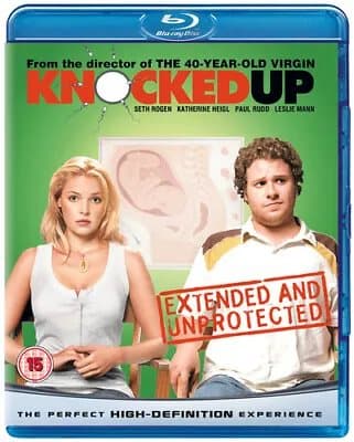 Knocked Up  (2008) Seth Rogen, Apatow (DIR) cert 15  Blu-Ray Pre-Owned