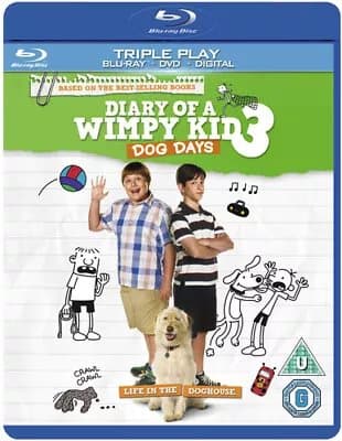 Diary of a Wimpy Kid 3 - Dog Days  (2012) Rachael Harris, Bowers (DIR) Blu-Ray Pre-Owned