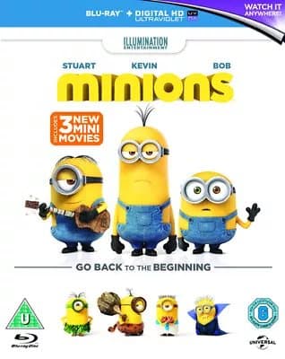 Minions  (2015) Kyle Balda, Coffin (DIR) cert U  Blu-Ray Pre-Owned
