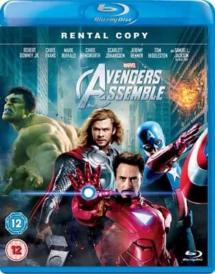 Avengers Assemble  (2012) Robert Downey Jr., Whedon (DIR) cert 12 Blu-Ray Pre-Owned