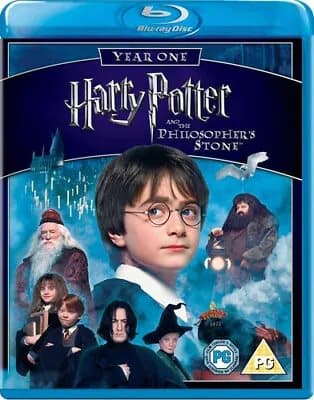 Harry Potter and the Philosopher’s Stone  (2009) Daniel Radcliffe, Blu-Ray Pre-Owned