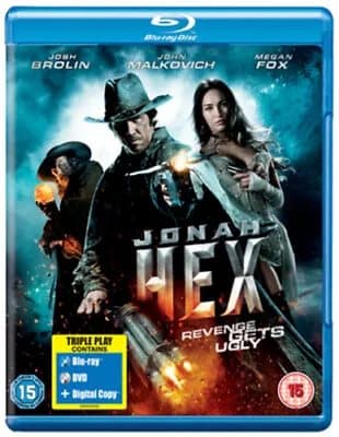Jonah Hex  (2010) Josh Brolin, Hayward (DIR) cert 15 2 discs  Blu-Ray Pre-Owned