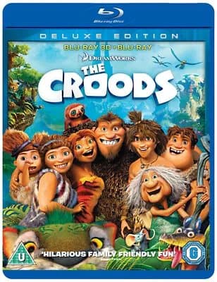 The Croods  (2014) Kirk DeMicco cert U  Blu-Ray Pre-Owned