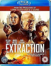 Extraction  (2016) Bruce Willis, Miller (DIR) cert 15  Blu-Ray Pre-Owned