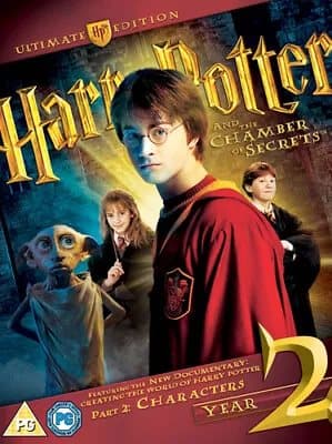 Harry Potter and the Chamber of Secrets  (2011) Daniel Radcliffe, Blu-Ray Pre-Owned