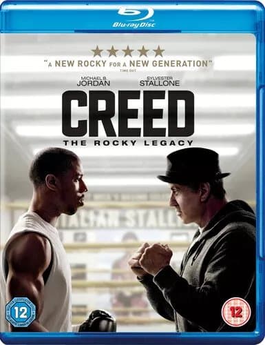 Creed (2016) Sylvester Stallone, Coogler (DIR) cert 12 Blu-Ray Pre-Owned
