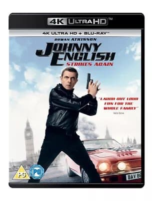 Johnny English Strikes Again  (2019) Rowan Atkinson, Kerr (DIR) cert PG Blu-Ray Pre-Owned