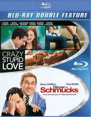 Crazy Stupid Love / Dinner for Schmucks Blu-Ray Pre-Owned