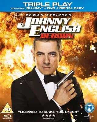 Johnny English Reborn  (2012) Rowan Atkinson, Parker (DIR) cert PG 2 Blu-Ray Pre-Owned