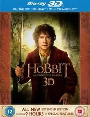 The Hobbit: An Unexpected Journey - Extended Edition  (2013) Martin Blu-Ray Pre-Owned