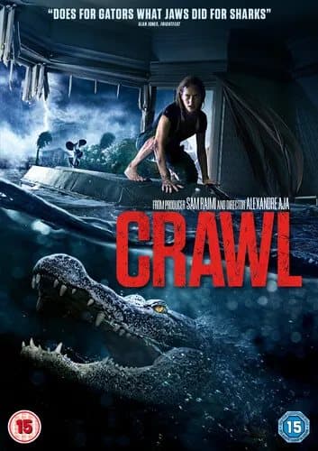 Crawl  (2019) Kaya Scodelario, Aja (DIR) cert 15  Blu-Ray Pre-Owned