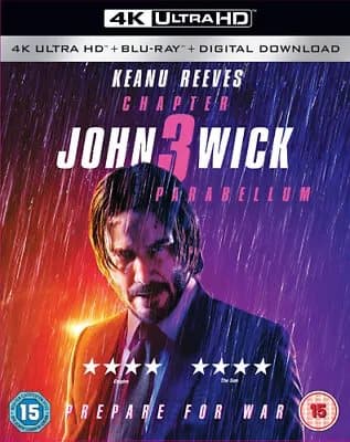John Wick: Chapter 3 - Parabellum (2019) Keanu Reeves, Stahelski (DIR) Blu-Ray Pre-Owned