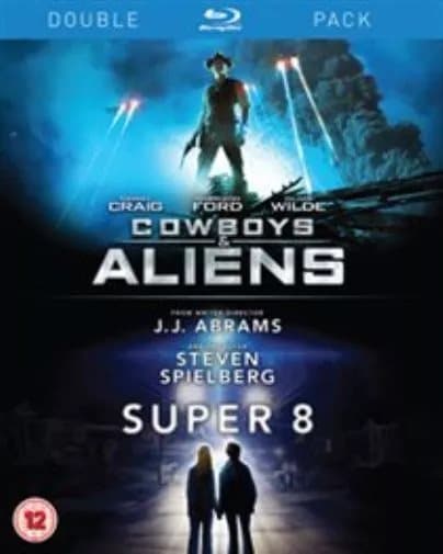 Cowboys and Aliens/Super 8  (2012) Olivia Wilde, Favreau (DIR) cert 12 Blu-Ray Pre-Owned