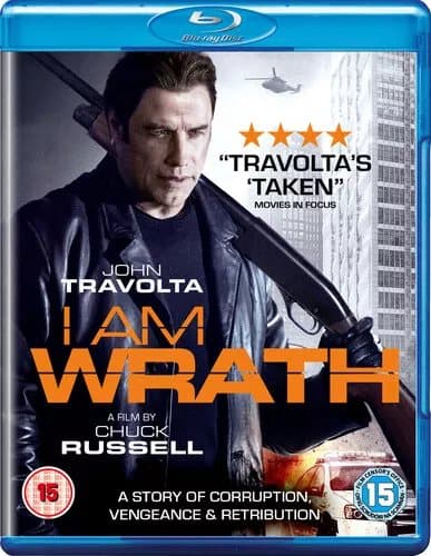 I Am Wrath  (2016) John Travolta, Russell (DIR) cert 15  Blu-Ray Pre-Owned