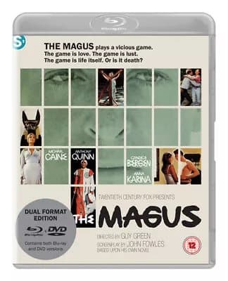The Magus  (2017) Michael Caine, Green (DIR) cert 15 2 discs  Blu-Ray Pre-Owned