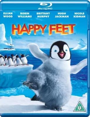 Happy Feet  (2007) Magda Szubanski, Miller (DIR) cert U  Blu-Ray Pre-Owned