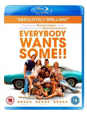 Everybody Wants Some!!  (2016) Blake Jenner, Linklater (DIR) cert 15 Blu-Ray Pre-Owned