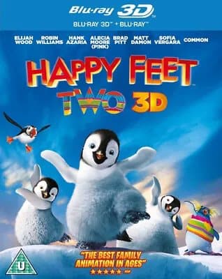 Happy Feet 2 (2012) Anthony LaPaglia, Miller (DIR) cert U 2 discs Blu-Ray Pre-Owned