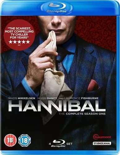 Hannibal: The Complete Season One (2013) Mads Mikkelsen cert 18 4 discs Blu-Ray Pre-Owned